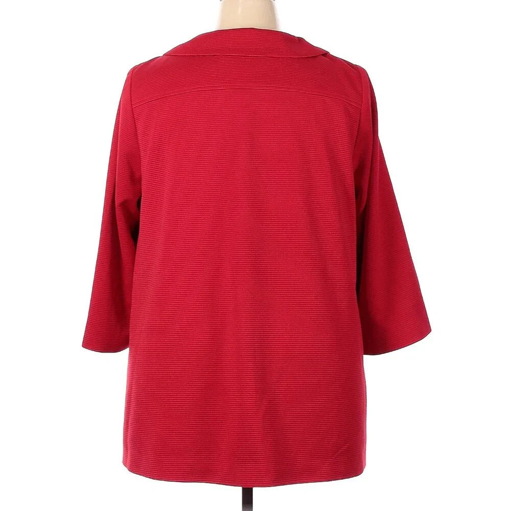 Modcloth Red Peacoat - Picture 2 of 2